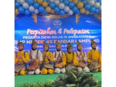 Perpisahan dan Pelepasan Kelas IX Angkatan 4