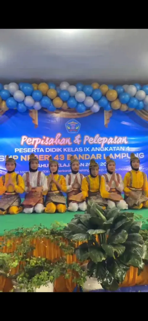 Perpisahan dan Pelepasan Kelas IX Angkatan 4