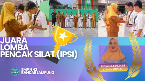 JUARA 1 DAN 2 LOMBA PENCAK SILAT (IPSI)